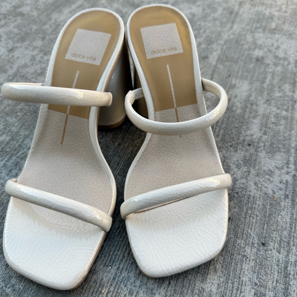 Dolce Vita White heels